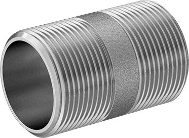 McMaster 4830K244 Standard - Wall 304/304L Stainless Steel Pipe Nipple Threaded on Both Ends, 1 - 1/4 NPT, 2 - 1/2" Long - KVM Tools Inc.KV4830K244