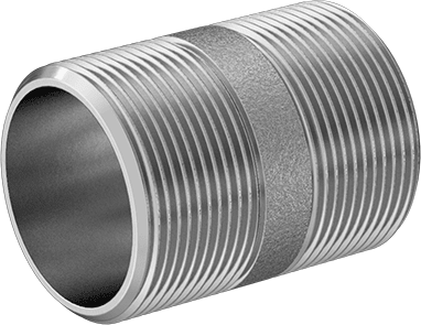 McMaster 4830K264 Standard - Wall 304/304L Stainless Steel Pipe Nipple Threaded on Both Ends, 1 - 1/2 NPT, 2 - 1/2" Long - KVM Tools Inc.KV4830K264