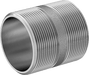 McMaster 4830K284 Standard - Wall 304/304L Stainless Steel Pipe Nipple Threaded on Both Ends, 2 NPT, 2 - 1/2" Long - KVM Tools Inc.KV4830K284