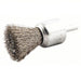 KVM Tools 66252838838 End Brush Crimped Stainless Steel, 1 in Dia, 0.006 in Fill Dia, 1/4 in Shank - KVM Tools Inc.KV483N75