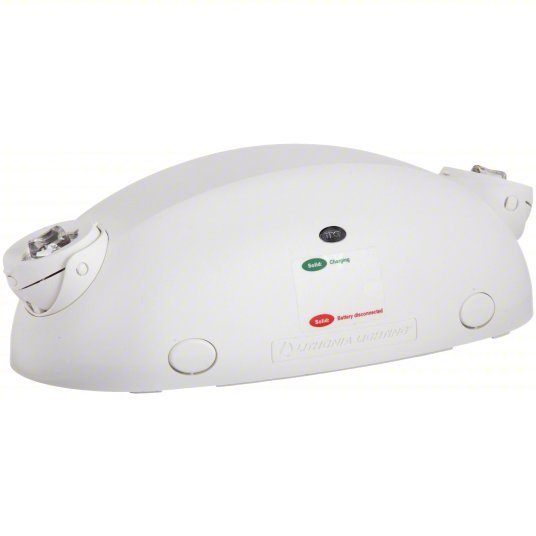 Lithonia ELM2L M12 Emergency Light LED, Damp Location Rated, 1.2 W Lamp Watt, 120/277V AC, 4.8 W Emergency Watt, White - KVM Tools Inc.KV483U30