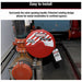 Master Lock 484 Gate Valve Lockout Collapsible Gate Valve Lockout, For 13 in Max Hand Wheel Dia, Red - KVM Tools Inc.KV2CJJ9