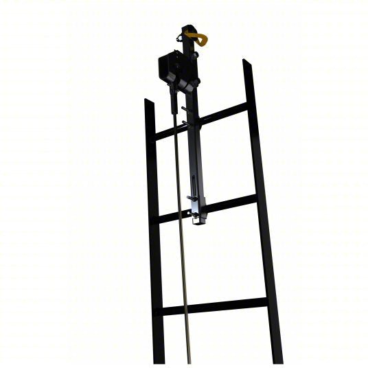 Lad - Saf 6118030 Cable Vertical Safety System Trailing, Steel, Auto, 30 ft Lifeline Lg, 620 lb Capacity - KVM Tools Inc.KV487R49
