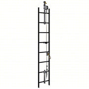 Lad - Saf 6118030 Cable Vertical Safety System Trailing, Steel, Auto, 30 ft Lifeline Lg, 620 lb Capacity - KVM Tools Inc.KV487R49