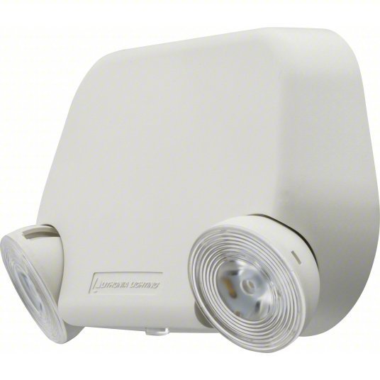 Lithonia EU2L REM M12 Emergency Light LED, Damp Location Rated, 0.75 W Lamp Watt, 120/277V AC, 2 W Emergency Watt, White - KVM Tools Inc.KV487V39
