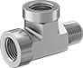 McMaster 7833K96 High-Pressure Precision Flow-Adjustment Valve, Metal-to-Metal Seat, 316 Stainless Steel Body, 1/4 NPT Female x Female