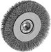 McMaster 4896A75 Wheel Brush for Angle Grinders 4" Diameter with M10 x 1.25 Threaded Arbor - KVM Tools Inc.KV4896A75