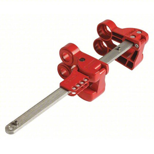 Brady 149228 Blind Flange Lockout Device For 3 in Max Flange Wd, Aluminum/Steel - KVM Tools Inc.KV489M66