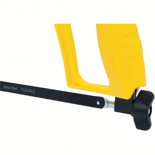 Stanley STHT20138 Hacksaw 12 in Blade Lg, Steel, 17 3/4 in Overall Lg, 24, Multi - Component - KVM Tools Inc.KV48A536