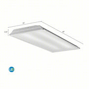 Lithonia 2GTL4 LP840 Recessed Troffer 39 W Max. Fixture Watt, 4000K, 4,000 lm, 2 Lamp T8, No Sensor - KVM Tools Inc.KV48H439