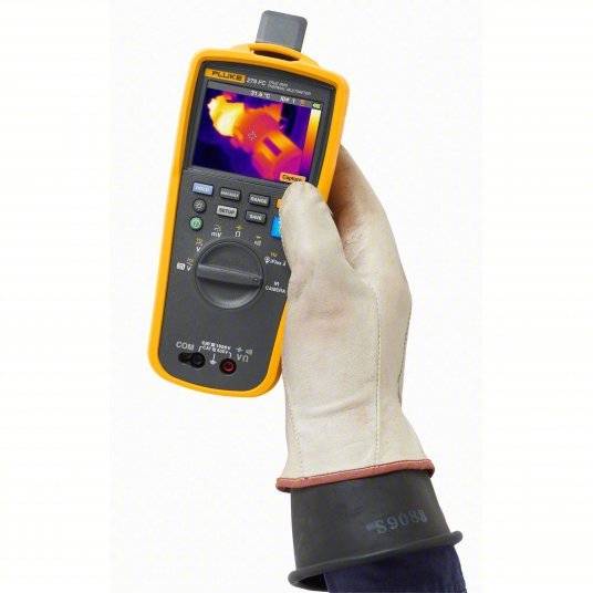 Fluke FLK279FC/IFLEX Digital Multimeter CAT III 1000V/CAT IV 600V, TRMS, 1,000 V Max AC Volt Measurement, 6,000 - KVM Tools Inc.KV48RH42