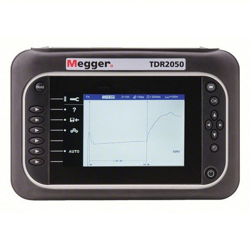 Megger TDR2050 Time Domain Reflectometer Dual Channel Time Domain Reflectometers, CAT IV 600V - KVM Tools Inc.KV48RM74