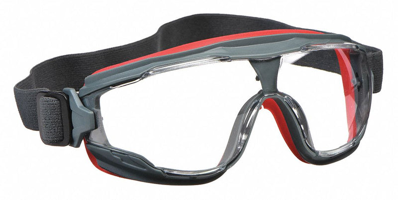 3M GG501SGAF Safety Goggles, Clear Lens Color, Scotchgard™ Anti-Fog/Scratch-Resistant, Indirect, 500 Series