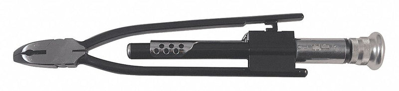 Westward 48UV50 Safety Wire Twister Plier, 11 1/4 in Overall Lg, Plain Grip