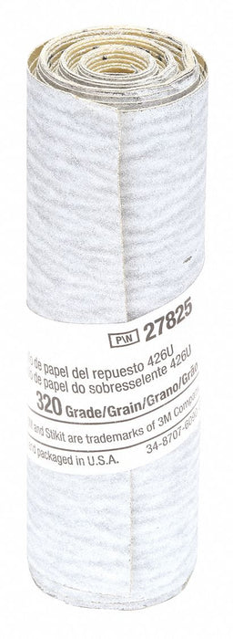 3M 426U Sandpaper Roll 3-1/4 in x 8-1/4 ft 320 Grit