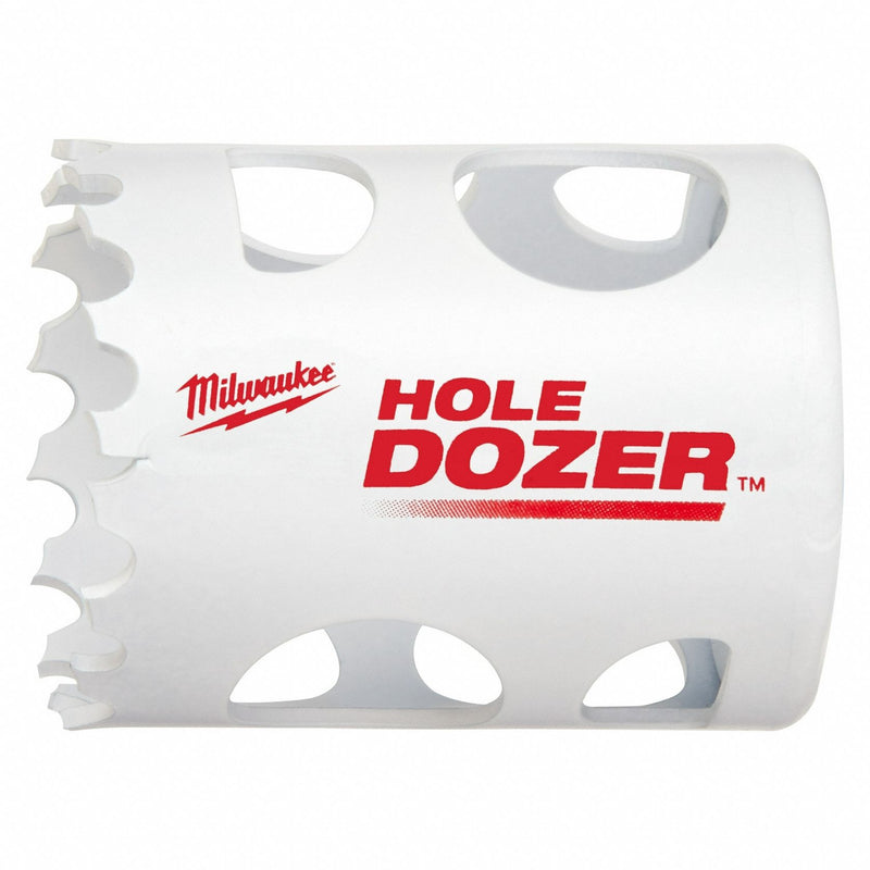 Milwaukee 49-56-9617 Hole Saw, 1 1/2 in Saw Dia., 3.5 Teeth per Inch, 1 5/8 in Max. Cutting Dp, Bi-Metal