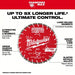Milwaukee 49 - 93 - 9016 Diamond Saw Blade Block/Brick/Concrete/Stone, 16 in Blade Dia., 1 in Arbor Size, Wet/Dry - KVM Tools Inc.KV846AE8