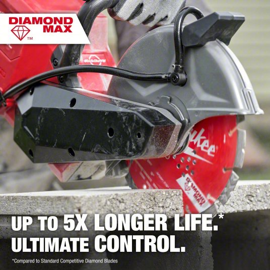 Milwaukee 49 - 93 - 9016 Diamond Saw Blade Block/Brick/Concrete/Stone, 16 in Blade Dia., 1 in Arbor Size, Wet/Dry - KVM Tools Inc.KV846AE8
