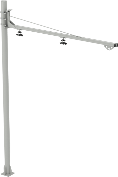 McMaster 49385T32 Floor-Mount Tool Support Arm with 72" Maximum Projection, 50 lb. Capacity