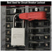 Master Lock 493B Circuit Breaker Lockout Clamp - On, For 120/240V AC Volt - KVM Tools Inc.KV1TDB2