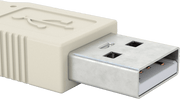 McMaster 4974T78 USB Cord, USB Standard 2.0, A Plug x A Plug, 6 Feet Long
