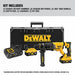 DeWalt DCH263R2 Cordless Rotary Hammer D - Handle, 20 V, SDS - Plus, 1/2 in max, 6.0 Ah, 2.2 ft - lb, 4,300 bpm - KVM Tools Inc.KV499M02