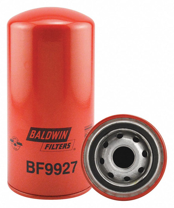 Baldwin Filters BF9927 Fuel Filter, Spin-On, 3 3/4 in Outside Dia, 1 in-14 Thread