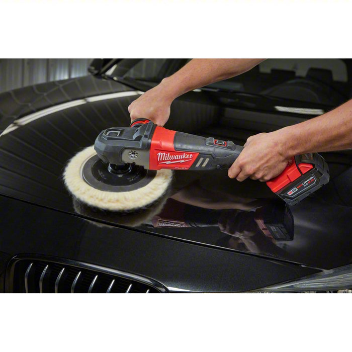 Milwaukee 2738 - 20 Cordless Polisher M18, Bare Tool, 7 in Backing Pad, Rotary, Hook and Loop, Variable Speed - KVM Tools Inc.KV49EG82