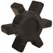 TB Wood's L190N Buna-N Spider Insert, L190 Jaw Coupling, 4-15/32 in OD, Solid Center