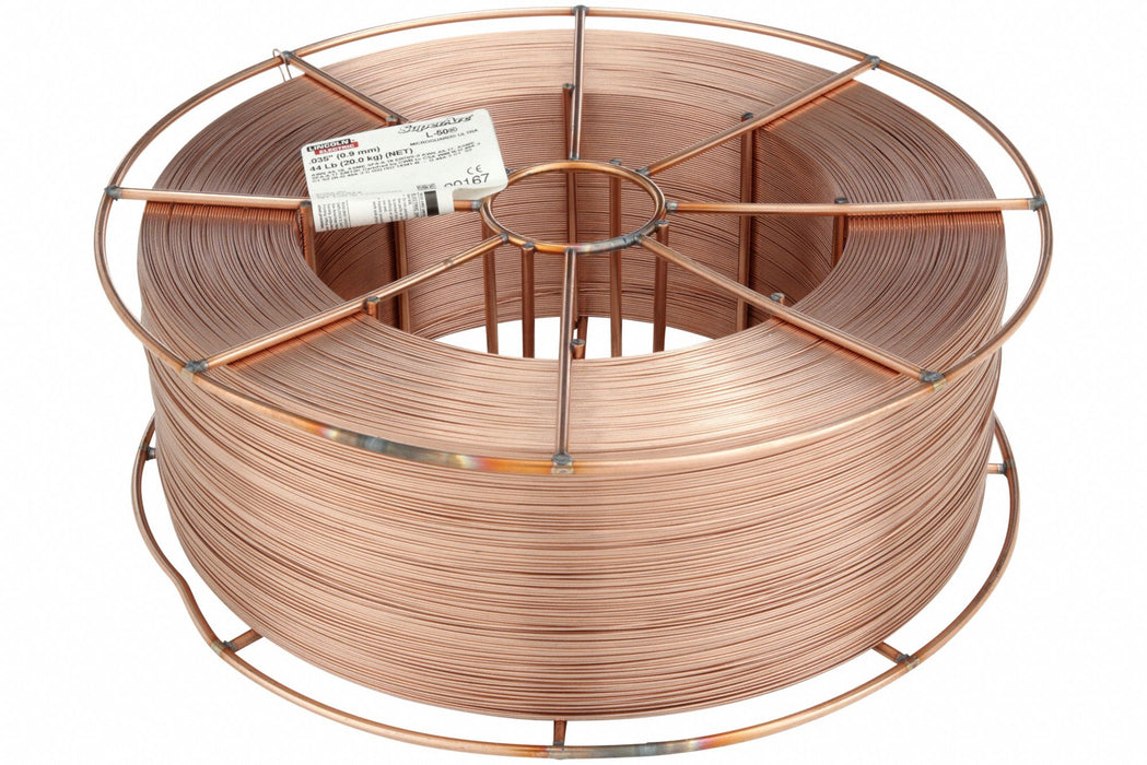 Lincoln Electric ED031914 MIG Welding Wire, Carbon Steel, ER70S-3, 0.035 in, 44 lb, Steel Spool