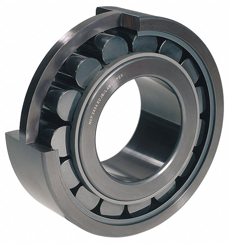 SKF NU 216 ECJ/C3 Cylindrical Roller Bearing, 216,  80 mm Bore, 140 mm OD, 26 mm Overall Wd, Steel, NU 216 ECJ/C3