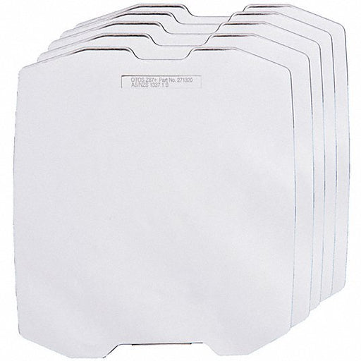 Miller 271320 Front Lens Cover Infinity Series Helmets, Polycarbonate, Clear, W3, 5 PK - KVM Tools Inc.KV49WM65