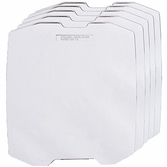 Miller 271320 Front Lens Cover Infinity Series Helmets, Polycarbonate, Clear, W3, 5 PK - KVM Tools Inc.KV49WM65