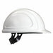 Honeywell North N10010000 Hard Hat White, No Graphics, Pinlock, Polyethylene, Side - Slots, - KVM Tools Inc.KV49ZY82