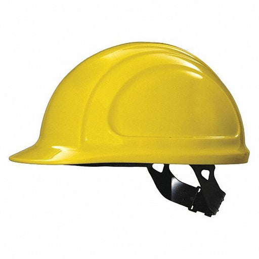 Honeywell North N10020000 Hard Hat Yellow, No Graphics, Pinlock, Polyethylene, Side - Slots - KVM Tools Inc.KV49ZY83