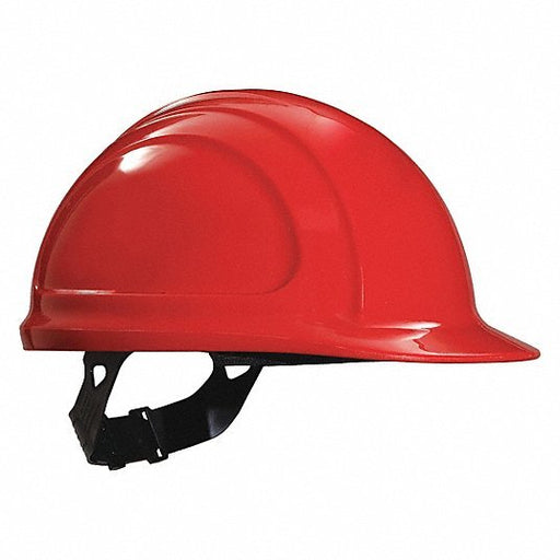 Honeywell North N10150000 Hard Hat Red, No Graphics, Pinlock, Polyethylene, Side - Slots - KVM Tools Inc.KV49ZY94