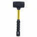 Nupla 6894103 Dead Blow Hammer Fiberglass Handle, 3 lb Head Wt, 2 1/2 in Hammer Face Dia, 14 in Overall Lg - KVM Tools Inc.KV4A103