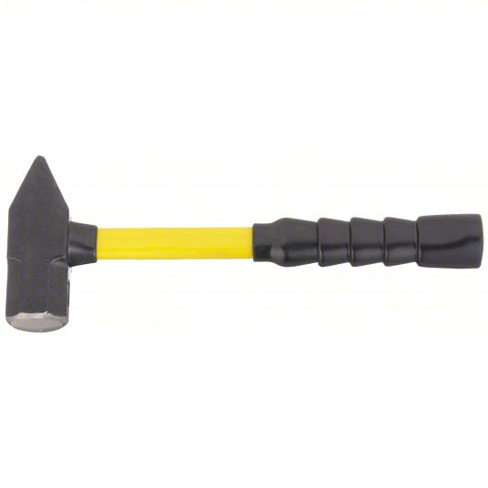 Nupla 6894122 Cross Pein Hammer Fiberglass, Steel, 4 lb Head Wt, 1 5/8