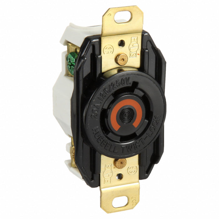 Hubbell HBL2410 Locking Receptacle