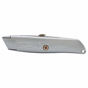 Stanley 10 - 099 Utility Knife 6 in Overall Lg, Steel Std Tip, Plain, Metal, Gray - KVM Tools Inc.KV4A803