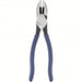 Klein D213 - 9NE Linemans Plier Flat, 9 3/8 in Overall Lg, 1 5/8 in Jaw Lg, 1 1/4 in Jaw Wd, 5/8 in Jaw Thick, Blue - KVM Tools Inc.KV4A837