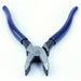 Klein D213 - 9NE Linemans Plier Flat, 9 3/8 in Overall Lg, 1 5/8 in Jaw Lg, 1 1/4 in Jaw Wd, 5/8 in Jaw Thick, Blue - KVM Tools Inc.KV4A837