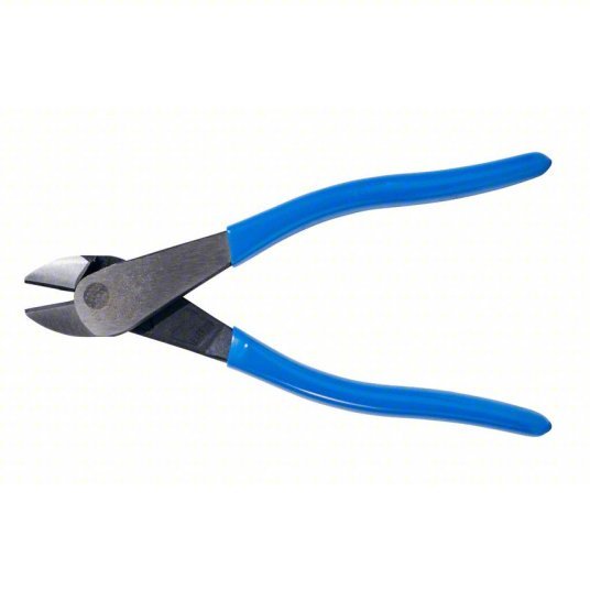 Klein D2000 - 28 High Leverage Diagonal Cutting Plier Std, Straight, Oval, 7/8 in Jaw Lg, 1 1/4 in Jaw Wd, 6 - 8 in - KVM Tools Inc.KV4A838