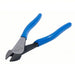 Klein D2000 - 28 High Leverage Diagonal Cutting Plier Std, Straight, Oval, 7/8 in Jaw Lg, 1 1/4 in Jaw Wd, 6 - 8 in - KVM Tools Inc.KV4A838