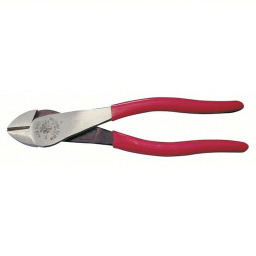 Klein D248 - 8 High Leverage Diagonal Cutting Plier Std, Straight, Oval, 7/8 in Jaw Lg, 1 1/4 in Jaw Wd, 6 - 8 in - KVM Tools Inc.KV4A841