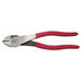 Klein D248 - 8 High Leverage Diagonal Cutting Plier Std, Straight, Oval, 7/8 in Jaw Lg, 1 1/4 in Jaw Wd, 6 - 8 in - KVM Tools Inc.KV4A841