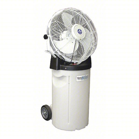 Schaefer PVM18C Industrial Misting Fan 18 in Blade Dia, 3 Speeds, 1,400/1,800/2,200 cfm, 115V AC - KVM Tools Inc.KV4ARK4