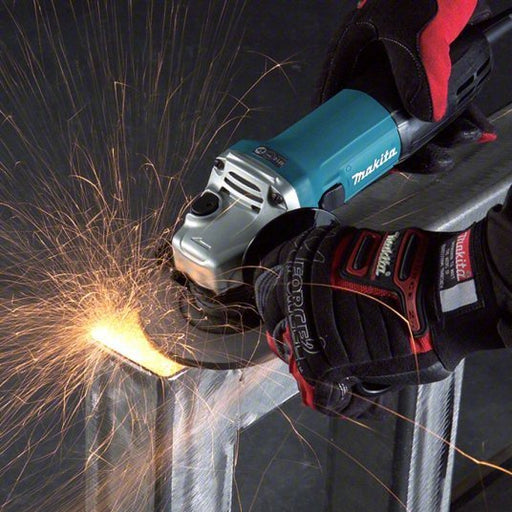 Makita GA4530 Angle Grinder 6 A, 11,000 RPM Max. Speed, Slide, 4 1/2 in Wheel Dia - KVM Tools Inc.KV4AYY1