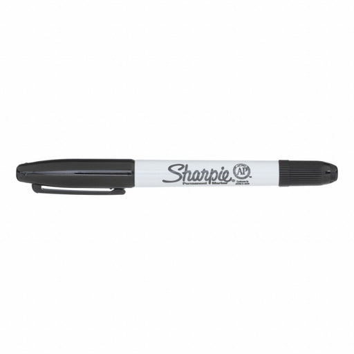 Sharpie 32001B Twin Tip Permanent Marker Black 12 PK