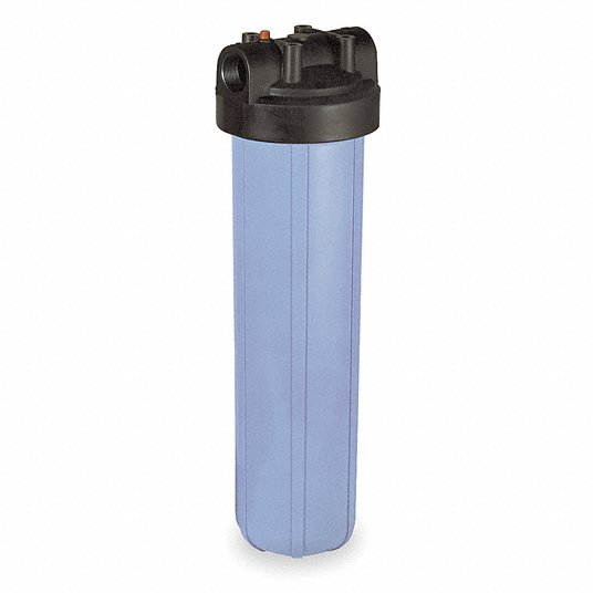 Pentair/Pentek 150233 - 75 Filter Housing 1 in, NPT, 15 gpm, 90 psi Max Pressure, 23 1/4 in Overall Ht, Blue - KVM Tools Inc.KV4BA77